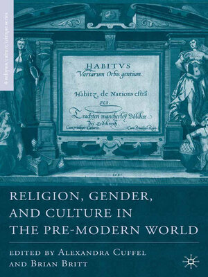 cover image of Religion, Gender, and Culture in the Pre-Modern World